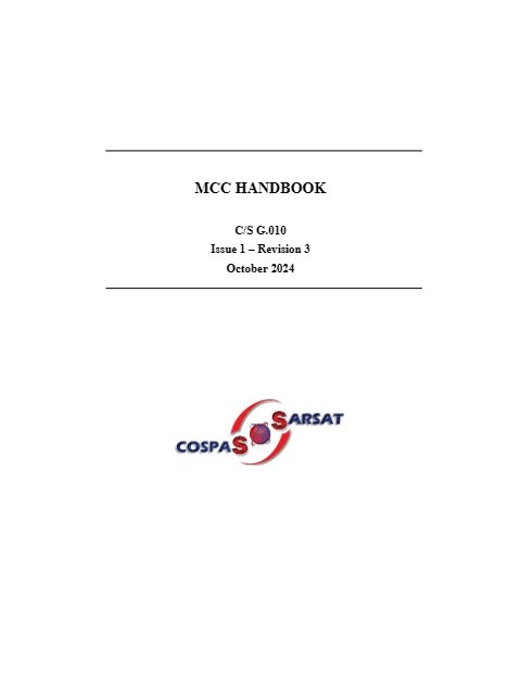 COSPAS-SARSAT - Programme - MCC Handbook